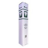 Genpak Harvest White Rolled Rim 4.5oz Paper Cone Cups - 200 per bag, 25 bags per carton